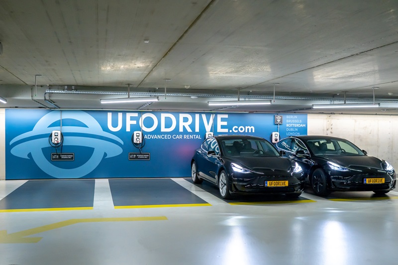 Ufordrive bay in parkeergarage Markthal