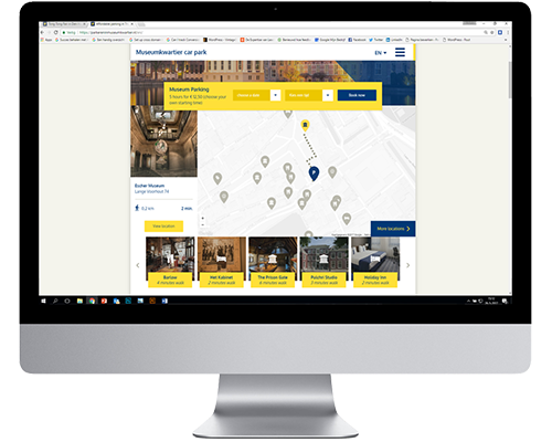 Online marketing bij Interparking